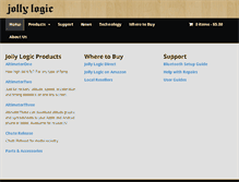 Tablet Screenshot of jollylogic.com